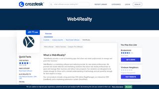 
                            7. Web4Realty Reviews, Pricing and Alternatives | Crozdesk