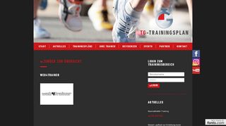 
                            13. web4trainer » TG-Trainingsplan