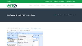 
                            12. WEB5 - Configurar E-mail POP no Outlook