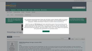 
                            13. Webabfrage mit login, brauche Hilfe! - KNX-User-Forum