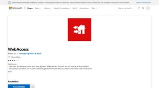 
                            9. WebAccess beziehen – Microsoft Store de-AT