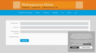 
                            7. Webagentur-Helm // Hamburg - LogIn