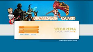 
                            4. WebArena - Login - e-Sports | axeso5