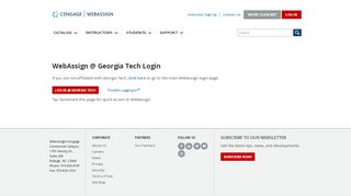 
                            10. WebAssign @ Georgia Tech Login - WebAssign - LOG IN