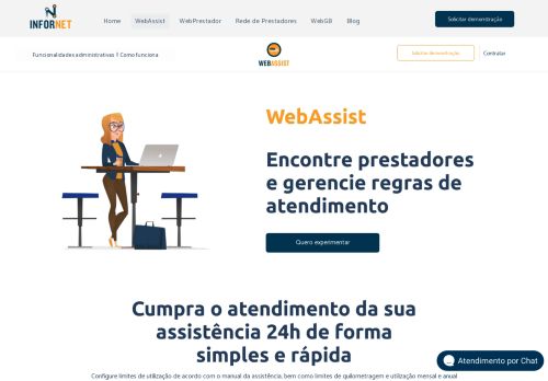 
                            2. WebAssist - Sistema para Assistência 24 Horas