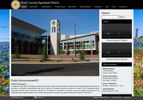 
                            10. Webb County Appraisal District Access Portal