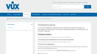 
                            7. Webbansökan - Uddevalla kommun