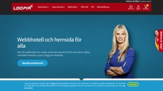 
                            3. Webbhotell hos Loopia – Sveriges största webbhotell