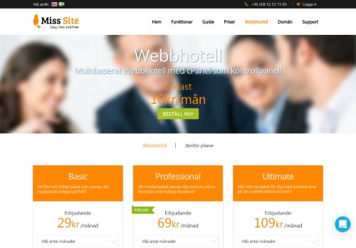 
                            5. Webbhotell | Miss Site