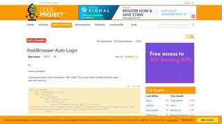 
                            4. WebBrowser Auto Login - CodeProject