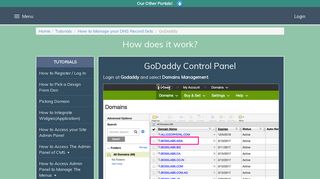 
                            8. Webbry : GoDaddy Control Panel