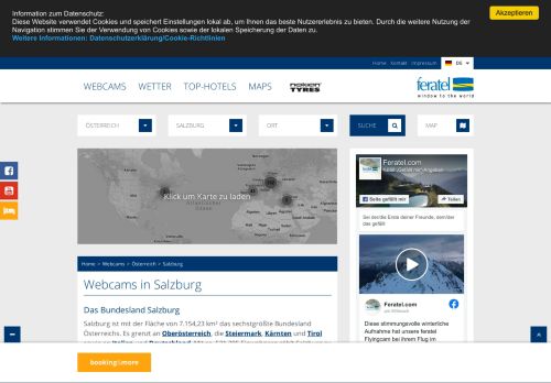 
                            7. Webcams in Salzburg | Livecams Salzburg | Wetterkamera : feratel.com