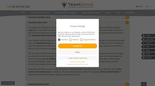 
                            7. WebClient | TeamDrive.com