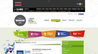 
                            2. WEBCOLF: Gestione on-line di colf e badanti - Premio WWW