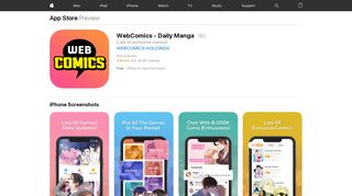 
                            10. WebComics - Daily Manga on the App Store - iTunes - Apple