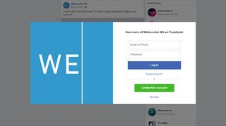 
                            7. Webcruiter AS - På jakt etter nye utfordringer? Du finner... | Facebook