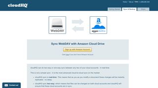 
                            5. WebDAV Amazon Cloud Drive - Sync and Integrate - cloudHQ