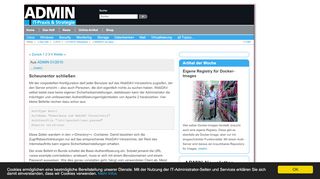
                            6. WebDAV mit Apache 2 » ADMIN-Magazin