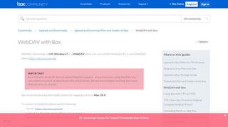 
                            13. WebDAV with Box - Box