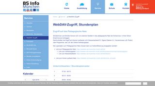 
                            4. WebDAV-Zugriff, Stundenplan - Städtische Berufsschule für ...