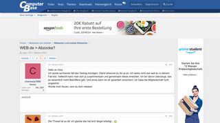 
                            6. WEB.de = Abzocke?| Seite 3 | ComputerBase Forum