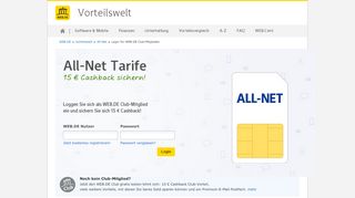 
                            3. WEB.DE All-Net - WEB.DE Produkte