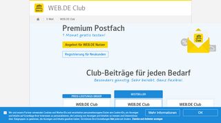 
                            4. WEB.DE Club 100 Vorteile - WEB.DE Produkte