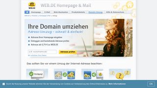 
                            1. WEB.DE | Homepage & Mail