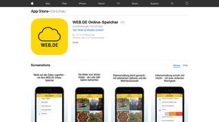 
                            11. WEB.DE Online-Speicher im App Store - iTunes - Apple