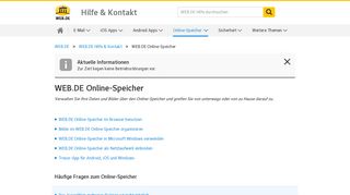 
                            4. WEB.DE Online-Speicher - WEB.DE Hilfe