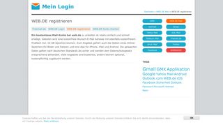 
                            9. WEB.DE registrieren | Mein Login