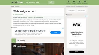 
                            9. Webdesign lernen – wikiHow