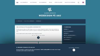 
                            1. Webdesign på AAU - AAU It Services - Aalborg Universitet