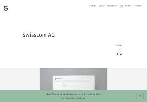 
                            13. Webdesign & Software: Swisscom - fugu GmbH - Digital First