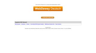 
                            2. WebDewey Deutsch