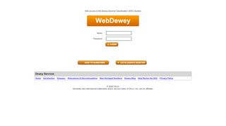 
                            1. WebDewey - dewey.org