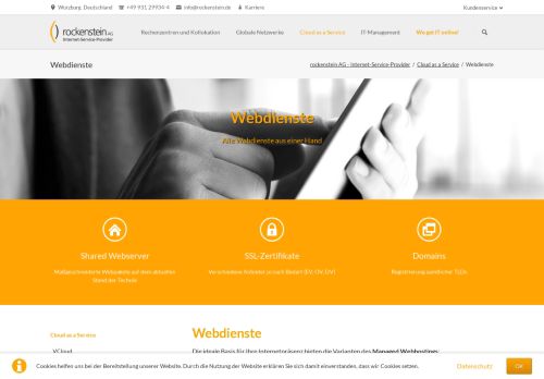 
                            5. Webdienste - rockenstein AG - Internet-Service-Provider