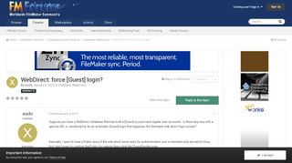 
                            11. WebDirect: force [Guest] login? - FileMaker WebDirect - ...