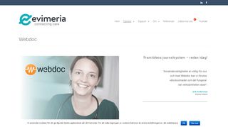 
                            2. Webdoc - webbaserat journalsystem för moderna behov | Evimeria