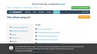 
                            6. Webdomain - E-mail