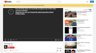 
                            11. webe Sign Up - YouTube