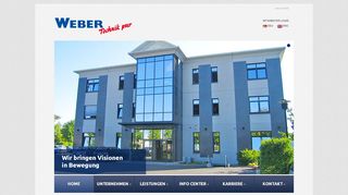 
                            2. Weber GmbH Technologieunternehmen - Planung Konstruktion ...