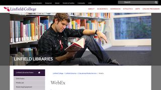 
                            11. WebEx - Linfield College