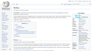 
                            11. Webex - Wikipedia