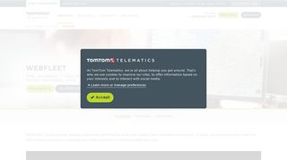 
                            3. WEBFLEET - Fleet management software — TomTom Telematics GB