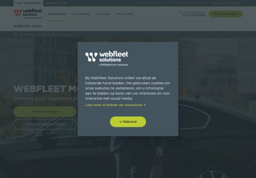 
                            2. WEBFLEET Mobile: functies — TomTom Telematics NL