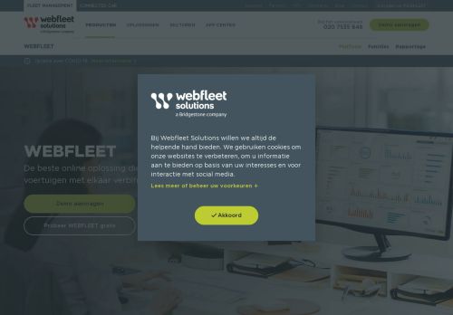 
                            4. WEBFLEET SaaS fleet management — TomTom Telematics NL