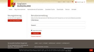 
                            10. WebGIS Login - GIS Burgenland