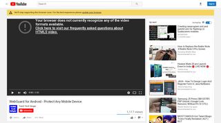 
                            13. WebGuard for Android - Protect Any Mobile Device - YouTube