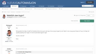 
                            6. WebGUI uten login? - HomeSeer - Hjemmeautomasjon